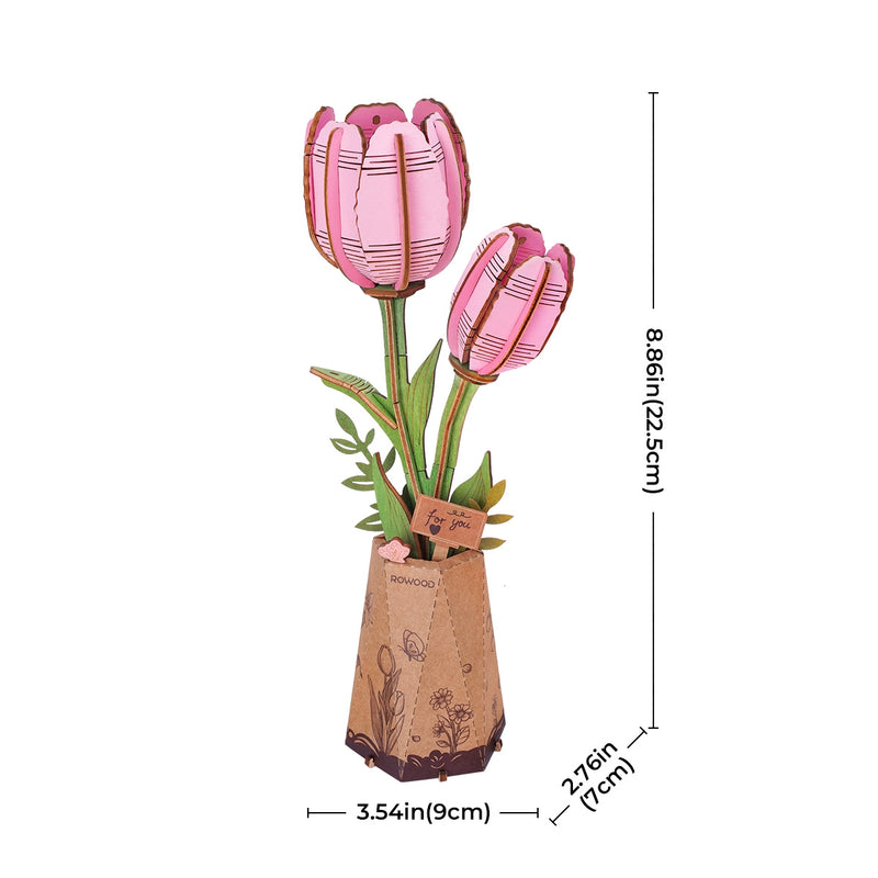 Rowood "Flower Pink Tulip"-zoom-