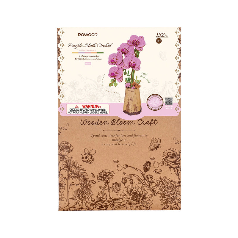 Rowood "Flower Purple Moth Orchid"-zoom-