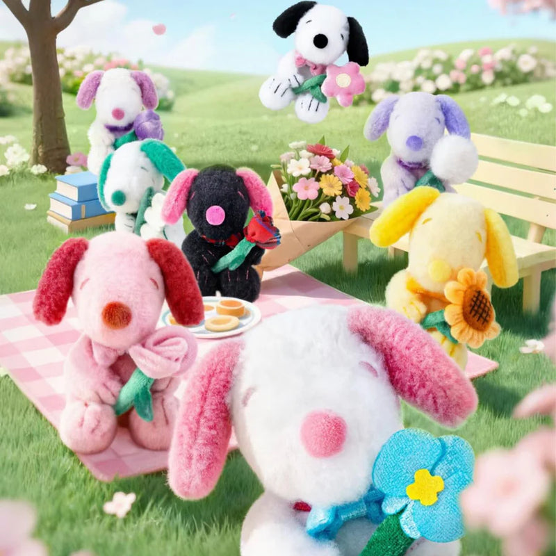 Peanuts Snoopy "Flower Gift"-zoom-