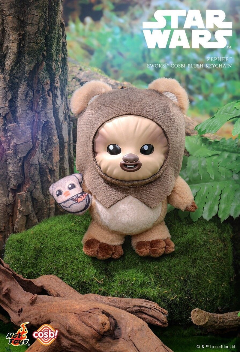 Hot Toys Star Wars Ewoks Cosbi Plush Keychain Collection-zoom-