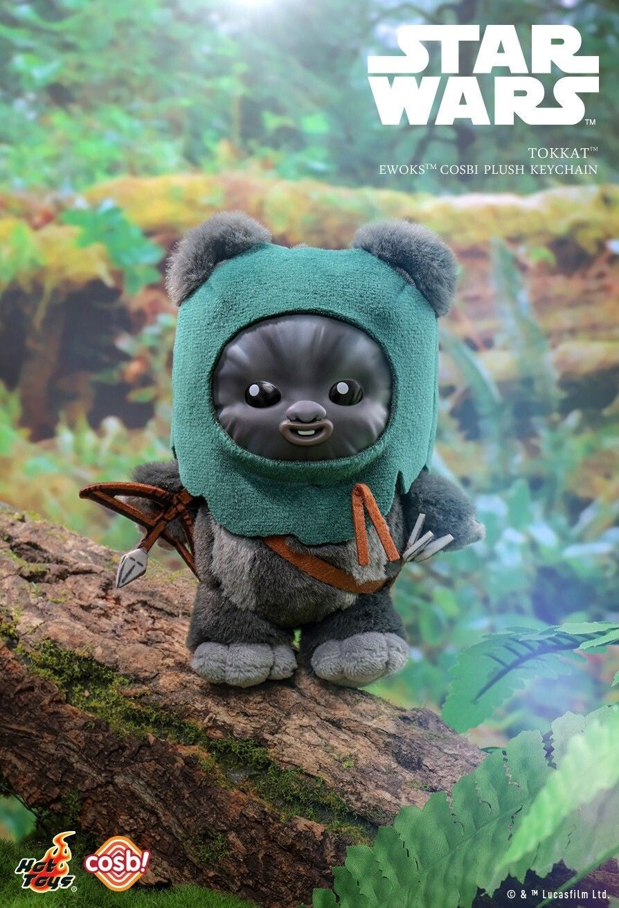 Hot Toys Star Wars Ewoks Cosbi Plush Keychain Collection-zoom-4